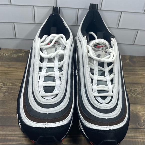Nike Air Max 97 (GS) ‘White Black' DB2017-100 Size 5Y / 7 Women’s - Picture 10 of 12